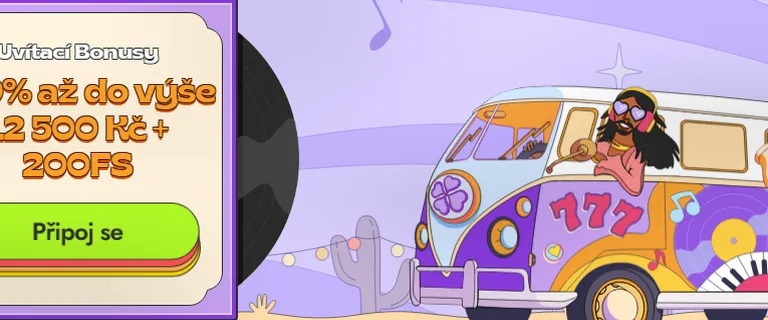 Vinyl Casino — 100% až 500 € + 200 zatočení zdarma